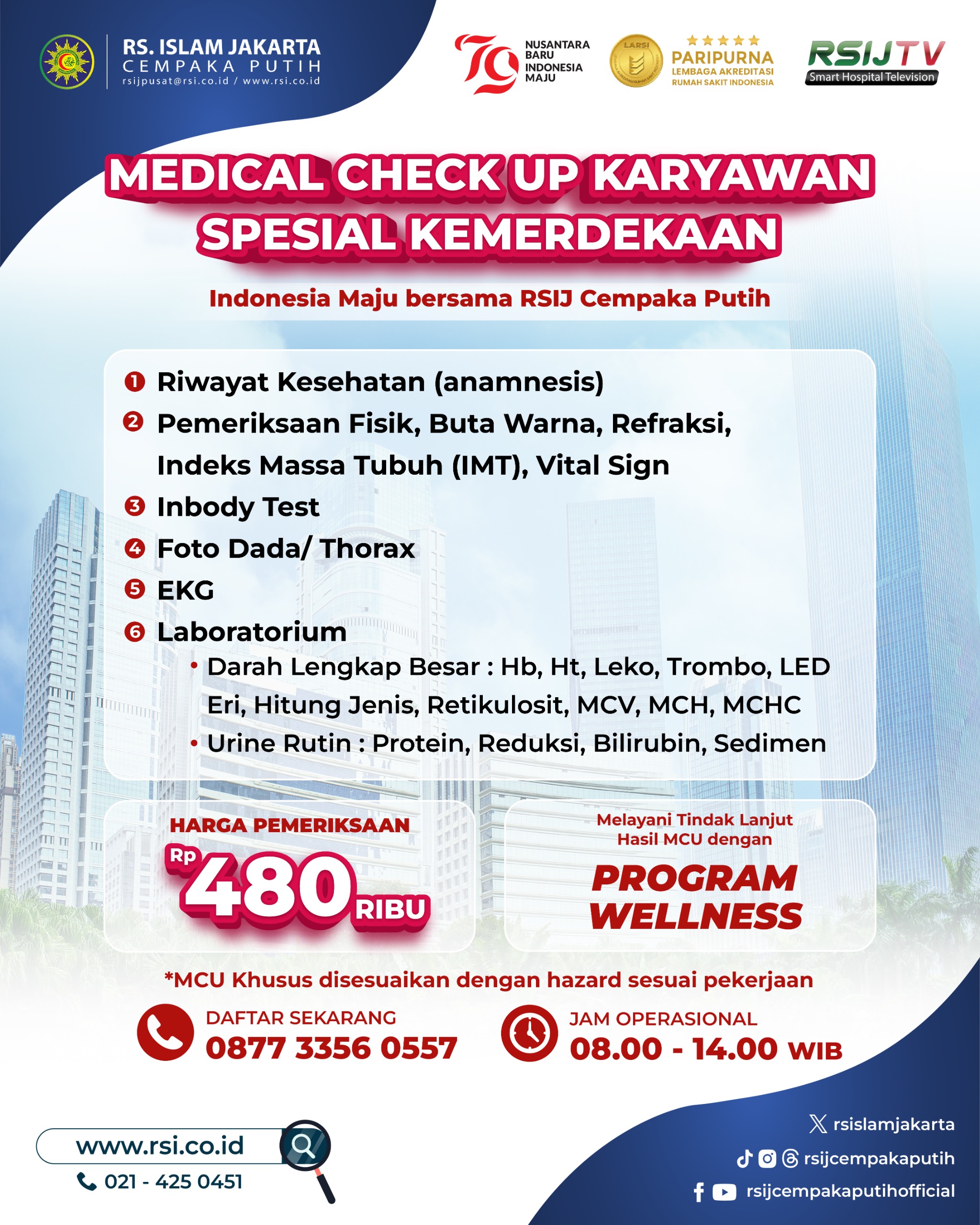 Promo Layanan - Rumah Sakit Islam Jakarta Cempaka Putih